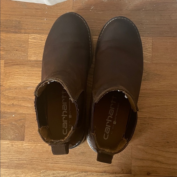 Women’s Carhartt Brown Leather Chelsea Boots Size 7.5 - Picture 6 of 8